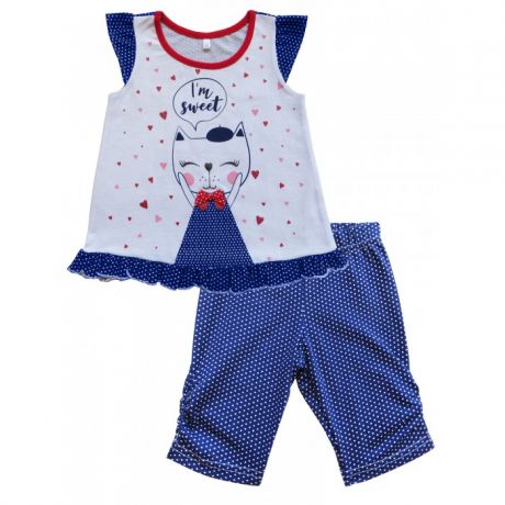 Комплекты детской одежды Sonia Kids Комплект майка и шорты Клубничка