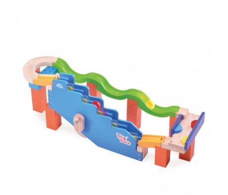 Деревянные игрушки Wonderworld динамический Trix-Track Наверх по ступеням