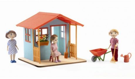 Кукольные домики и мебель Djeco Садовый домик