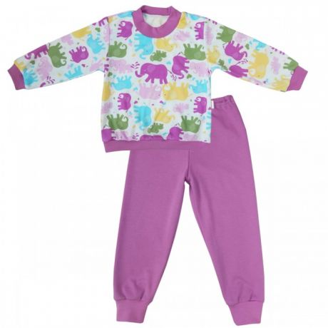 Комплекты детской одежды Папитто Комплект для мальчика (лонгслив+брюки) 35872-05