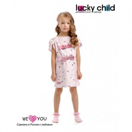 Платья и сарафаны Lucky Child Платье для девочки Принцесса сказки 45-62к