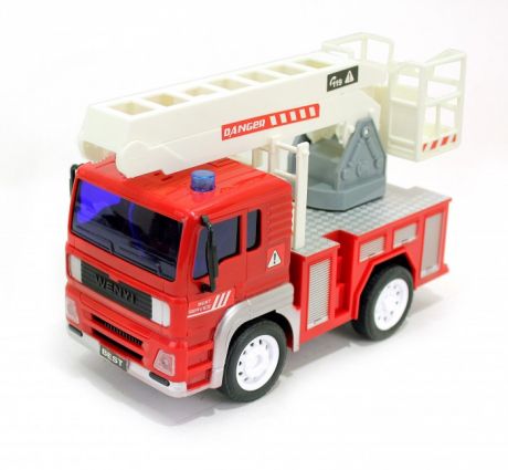 Радиоуправляемые игрушки Drift Машина на радиоуправлении грузовик - пожарный с выдвижным краном