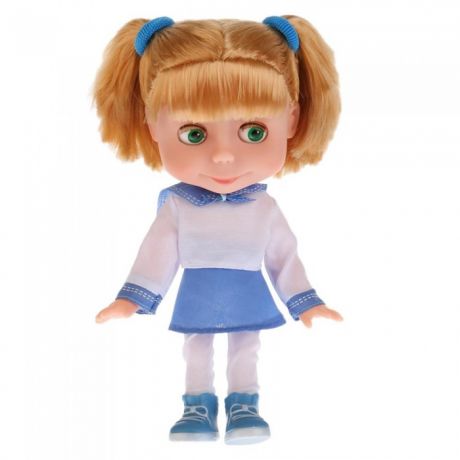 Куклы и одежда для кукол Карапуз Кукла Маша матросский костюм 25 см