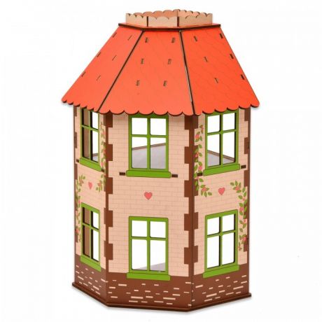 Кукольные домики и мебель ЯиГрушка Флигель двухэтажный
