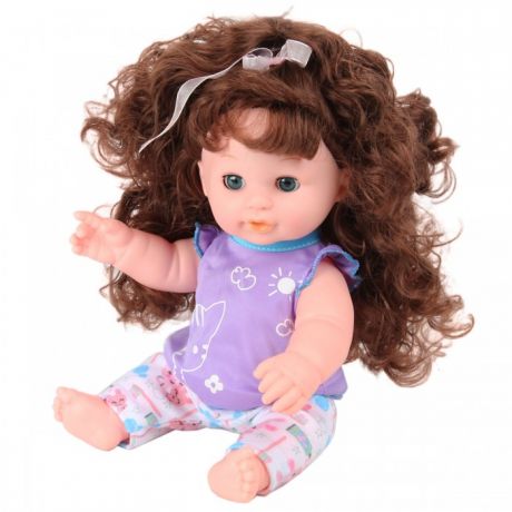 Куклы и одежда для кукол Lisa Jane Кукла-Пупсик с длинными волосами 30 см 72289