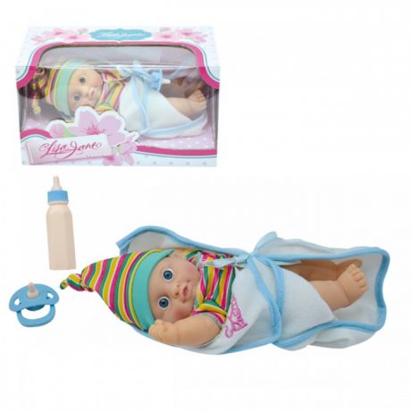 Куклы и одежда для кукол Lisa Jane Кукла-Пупс одежда в полосочку со звуком 23 см