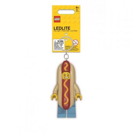 Lego Lego Брелок-фонарик для ключей Hot Dog Man - Человек-Хот-дог