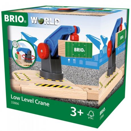 Игровые наборы Brio Игровой набор вращающийся подъемный кран на магните с грузом