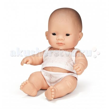 Куклы и одежда для кукол Miniland Кукла Мальчик азиат 21 см