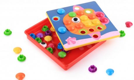 Развивающие игрушки Happy Baby Art-Puzzle 12 карточек 46 фишек