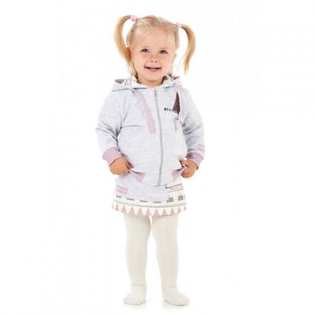 Толстовки и свитшоты Lucky Child Куртка для девочек Зимние каникулы 62-17ф