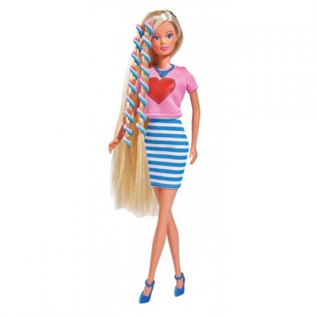 Куклы и одежда для кукол Simba Кукла Штеффи с аксессуарами для волос 29 см