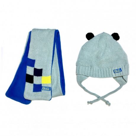 Шапки, варежки и шарфы Blizz Комплект для мальчика (шапка и манишка) BLI1806