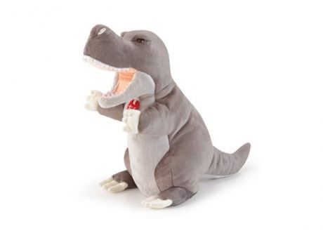 Ролевые игры Trudi Мягкая игрушка на руку Динозавр Ти-рекс 35 см