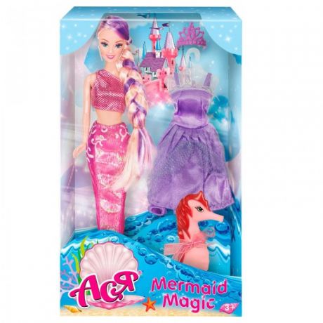 Куклы и одежда для кукол Toys Lab Кукла Ася Волшебная Русалочка дизайн 2 28 см