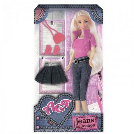 Куклы и одежда для кукол Toys Lab Кукла Ася Джинсовая коллекция дизайн 1 28 см