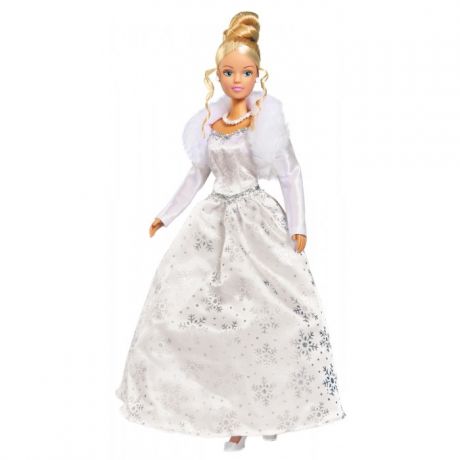 Куклы и одежда для кукол Simba Кукла Штеффи в образе Снежной королевы 29 см