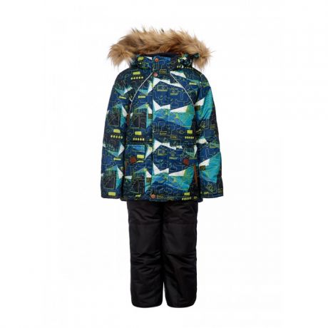 Утеплённые комплекты Oldos Комплект одежды для мальчика Михей (куртка, полукомбинезон)