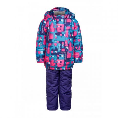 Утеплённые комплекты Oldos Комплект одежды для девочки Марго (куртка, полукомбинезон)