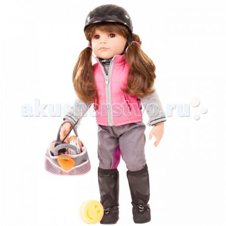 Куклы и одежда для кукол Gotz Кукла Ханна наездница брюнетка 50 см