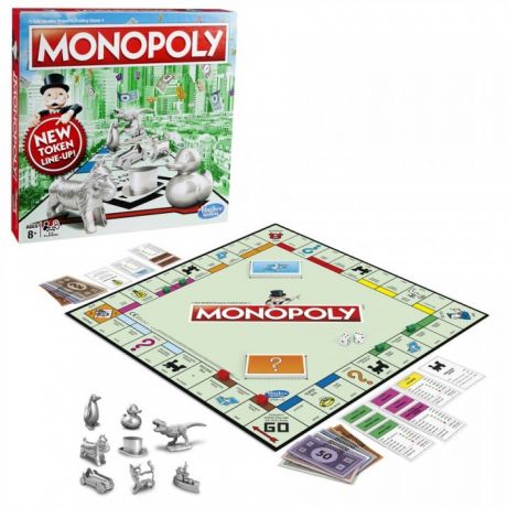 Настольные игры Monopoly Games Игра настольная Монополия классическая Обновленная