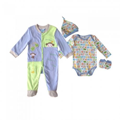 Комплекты детской одежды Nannette Комплект для мальчика 4 предмета 14-2881