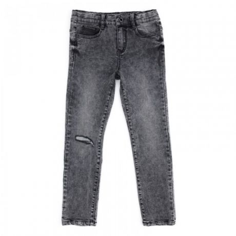 Брюки и джинсы Playtoday Брюки текстильные джинсовые для мальчиков Рок-звезда 181056