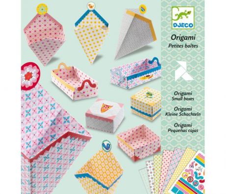 Наборы для творчества Djeco Оригами Маленькие коробочки