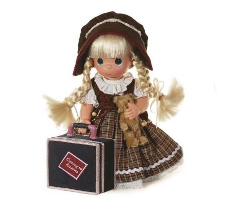 Куклы и одежда для кукол Precious Кукла Путешественница блондинка 30 см