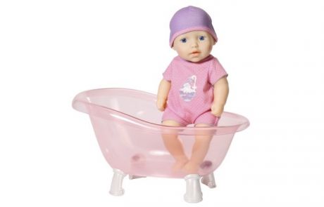 Куклы и одежда для кукол Zapf Creation Кукла твердотелая Baby Annabell с ванночкой