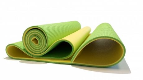 Товары для йоги Original FitTools Коврик для фитнеса Banana Lime