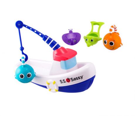 Развивающие игрушки Sassy Рыболовная лодка