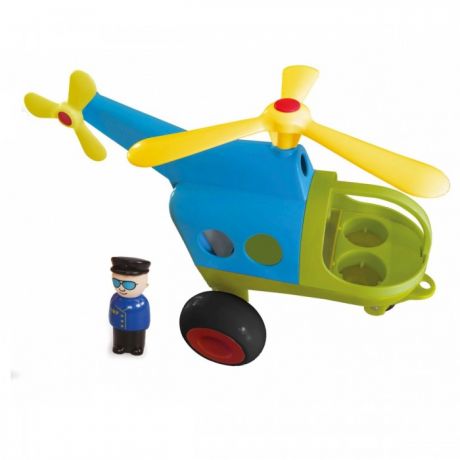 Вертолеты и самолеты Viking Toys Вертолет Джамбо 30 см с 1 фигуркой