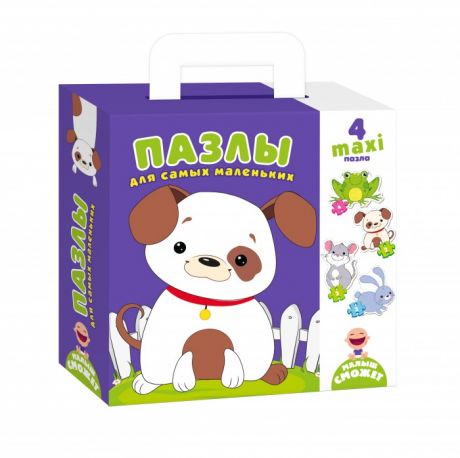 Пазлы Vladi toys Пазлы для малышей Собачка