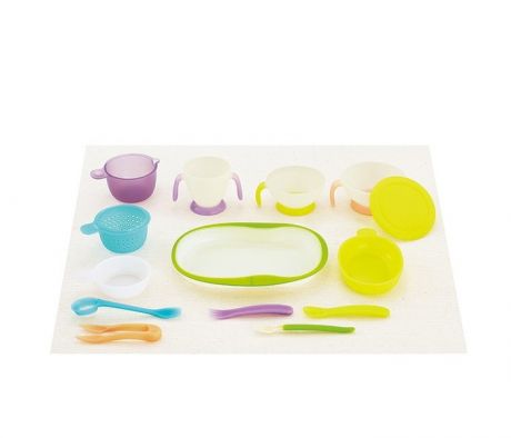 Посуда Combi Набор детской посуды для кормления Baby Tableware