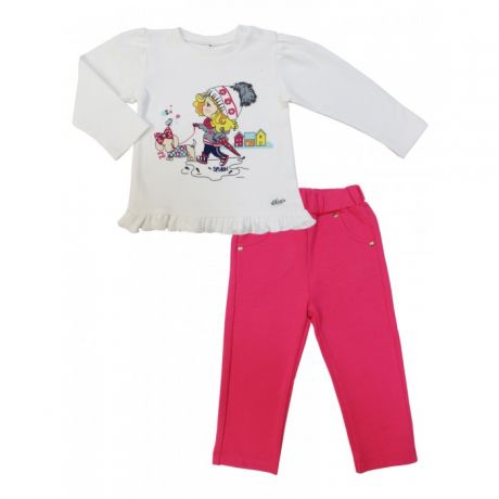 Комплекты детской одежды Sonia Kids Комплект (кофточка и брюки) Прогулка с Мими З7121031