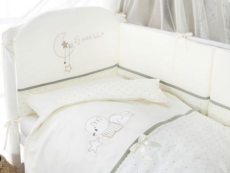 Комплекты в кроватку Perina Le Petit Bebe из сатина (6 предметов)