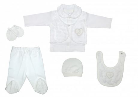 Комплекты детской одежды Bebitof Baby Подарочный набор для новорожденного (5 предметов) BBTF-822
