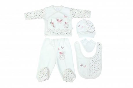Комплекты детской одежды Bebitof Baby Подарочный набор для новорожденного (5 предметов) BBTF-820
