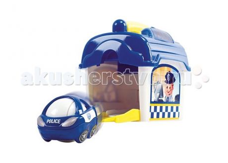 Игровые наборы Playgo Игровой набор Полицейский участок с машинкой