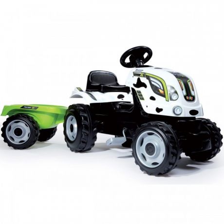 Педальные машины Smoby Трактор педальный XL с прицепом