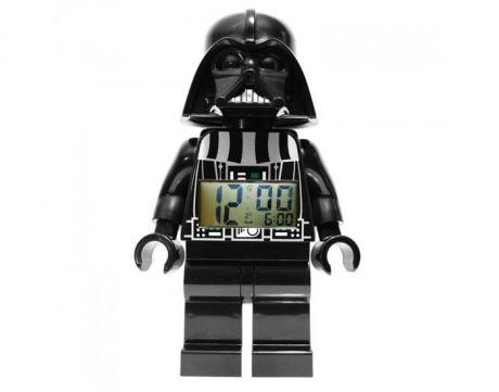 Часы Lego Будильник Lego Star Wars минифигура Darth Vader