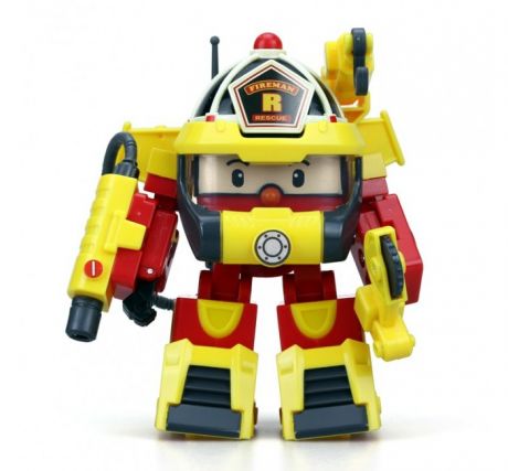 Роботы Робокар Поли (Robocar Poli) Рой трансформер 10 см + костюм супер пожарного