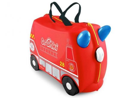 Детские чемоданы Trunki Детская каталка-чемодан Frank Пожарная машина