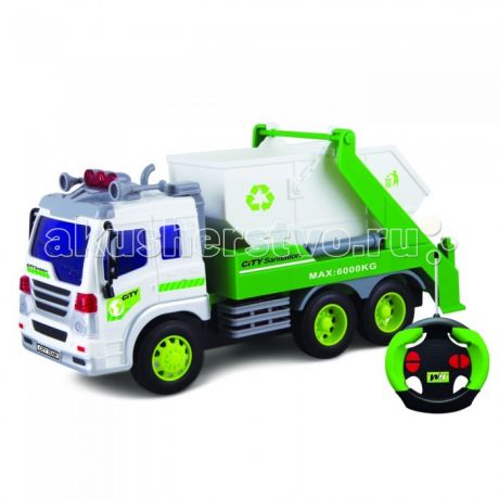 Радиоуправляемые игрушки Driver Drift Грузовик-контейнерный мусоровоз на радиоуправлении