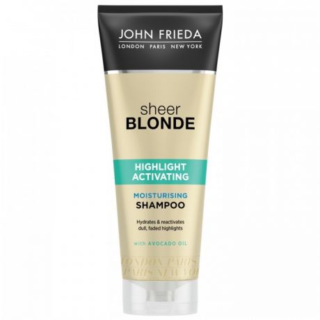 Косметика для мамы John Frieda Sheer Blonde Шампунь увлажняющий активирующий для светлых волос 250 мл