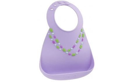 Нагрудники Make my day Baby Bib Lilac Jewels