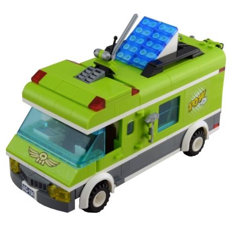 Конструкторы Enlighten Brick Зелёный фургон 1120 (380 элементов)
