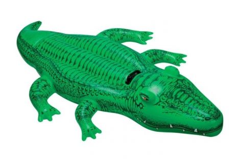 Матрасы для плавания Intex Надувной Крокодил с ручками