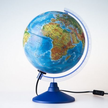 Глобусы Globen Глобус Земли физико-политический с подсветкой 250 серия Евро